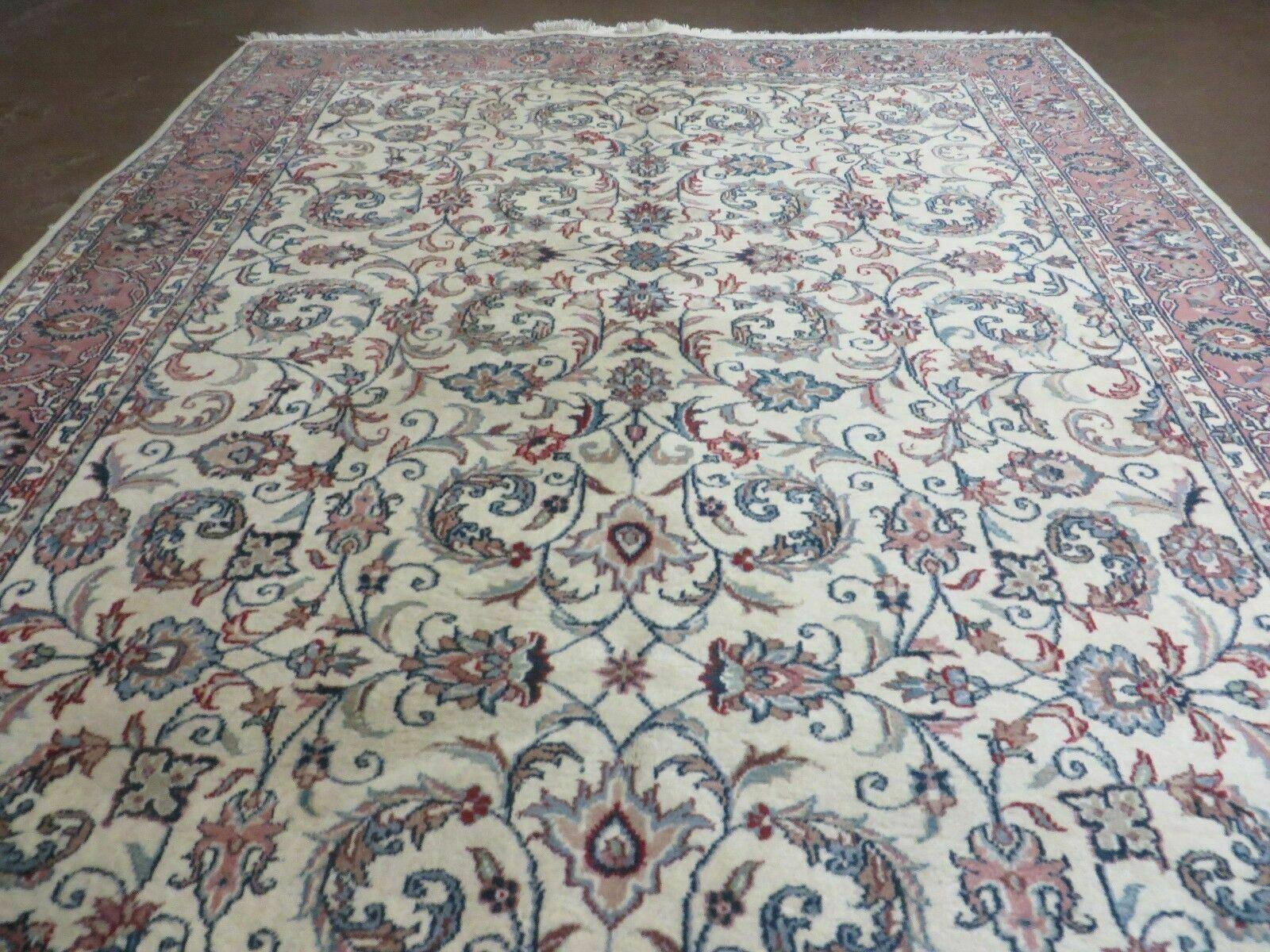 5' X 9' Vintage Fine Handmade Floral Oriental India Wool Rug Carpet Nice - Jewel Rugs