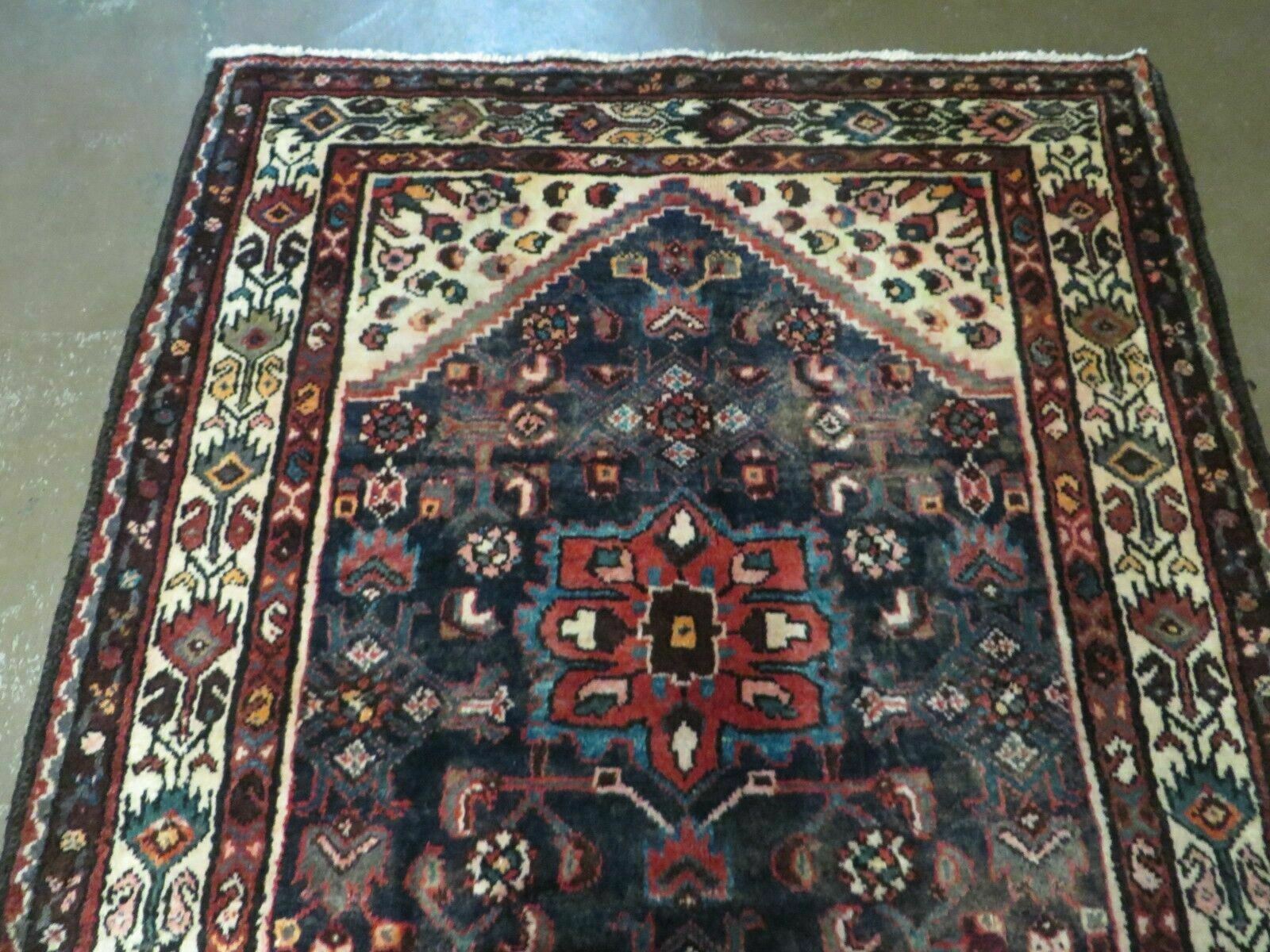 3' 6" X 10' 3" Antique Handmade Turkish Wool Runner Rug - Jewel Rugs