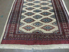 4' X 6' Vintage Handmade Bokhara Turkoman Pakistan Wool Rug Carpet Nice # 534B - Jewel Rugs