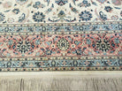 8' 8" X 12' Karastan Ivory Rose Kashann # 768 Wool Rug American Made Nice - Jewel Rugs