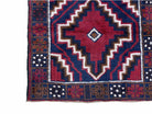 3 X 5 Vintage Handmade Tribal Wool Rug Balouchi Rug Afghan Rug Red Beige Nice - Jewel Rugs