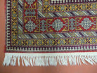 5' X 7' Vintage Hand Made Turkish Perpedil Caucasian Wool Rug Nice - Jewel Rugs