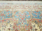 8' 8" X 12' Vintage Karastan Ivory Medallion Kirman #711 American Wool Rug - Jewel Rugs