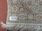 1.5' X 2' Vintage Handmade Fine 100% Silk Turkish Hereke Rug Carpet Nice Small Oriental Carpet - Jewel Rugs