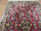 4' X 6' Antique Handmade India Oriental Wool Rug Hand Knotted Carpet Red Nice - Jewel Rugs