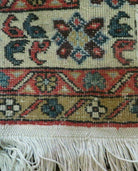 4' X 7' Vintage Handmade Knotted Rug India Caucasian Wool Soft Green Organic - Jewel Rugs