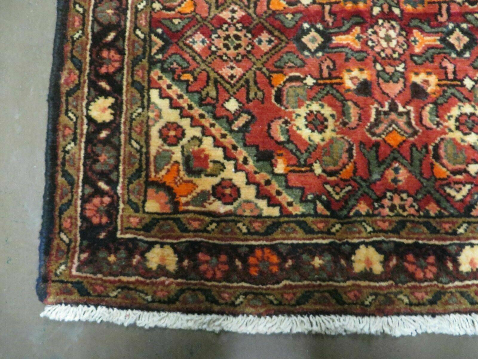 3' 4"X 10' 6" Antique Handmade Turkish Wool Runner Rug - Jewel Rugs