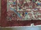 8' X 10' Vintage Handmade Chinese Art Deco Peking Nichols Wool Rug Flowers Nice - Jewel Rugs