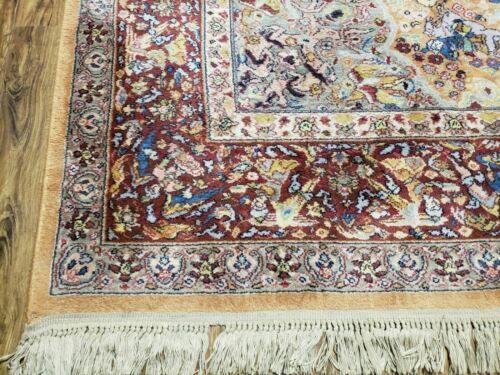 10' X 14' Karastan American Made Wool Hunting RUG # 723 Horses Nice - Jewel Rugs