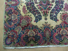 4' X 7' Antique Handmade India Floral Oriental Wool Rug Medallion Organic Nice - Jewel Rugs