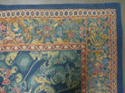 4' X 7' Vintage Tapestry Belgium Hand Loomed Birds Parrot Angels Cherub Nice - Jewel Rugs