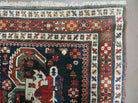 3' 7" X 14' Antique Handmade Caucasian Wool Rug Carpet Nice - Jewel Rugs