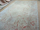 6' X 9' Handmade Turkish Oushak Floral Wool On Cotton Rug Nice - Jewel Rugs