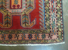 3' 8" X 10' 6" Antique Handmade Turkish Kazak Design Wool Rug Runner Carpet - Jewel Rugs