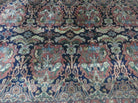 8' X 10' Vintage Handmade Indian Wool Rug Hand Knotted Carpet Floral Organic - Jewel Rugs