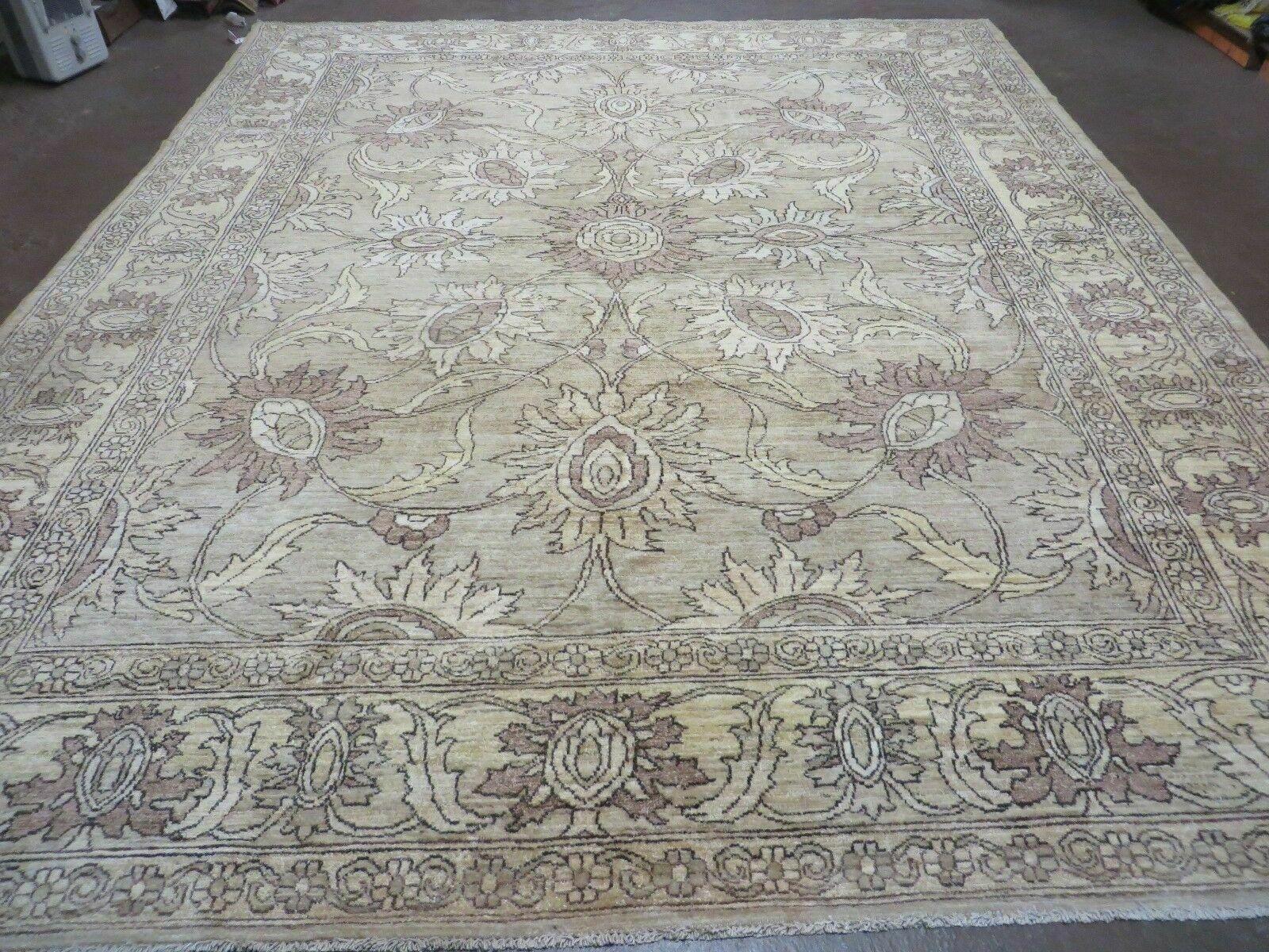 9' X 11' Handmade Turkish Oushak Wool On Cotton Rug # 724 - Jewel Rugs