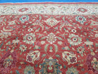 Oversized Indo Mahal Rug 14x17, Palace Sized X Large Hand Knotted Carpet Very Fine Vintage Traditional Large Living Room Dining Room Rug Red - Jewel Rugs