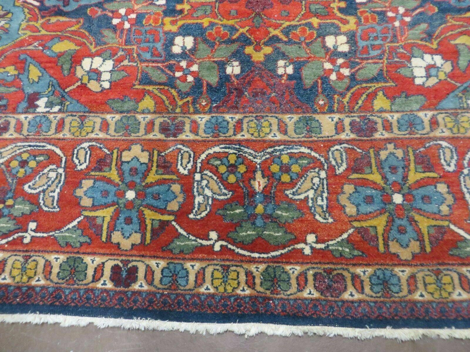 8' X 11' Antique Handmade Fine Turkish Wool Rug Carpet Colorful Nice - Jewel Rugs