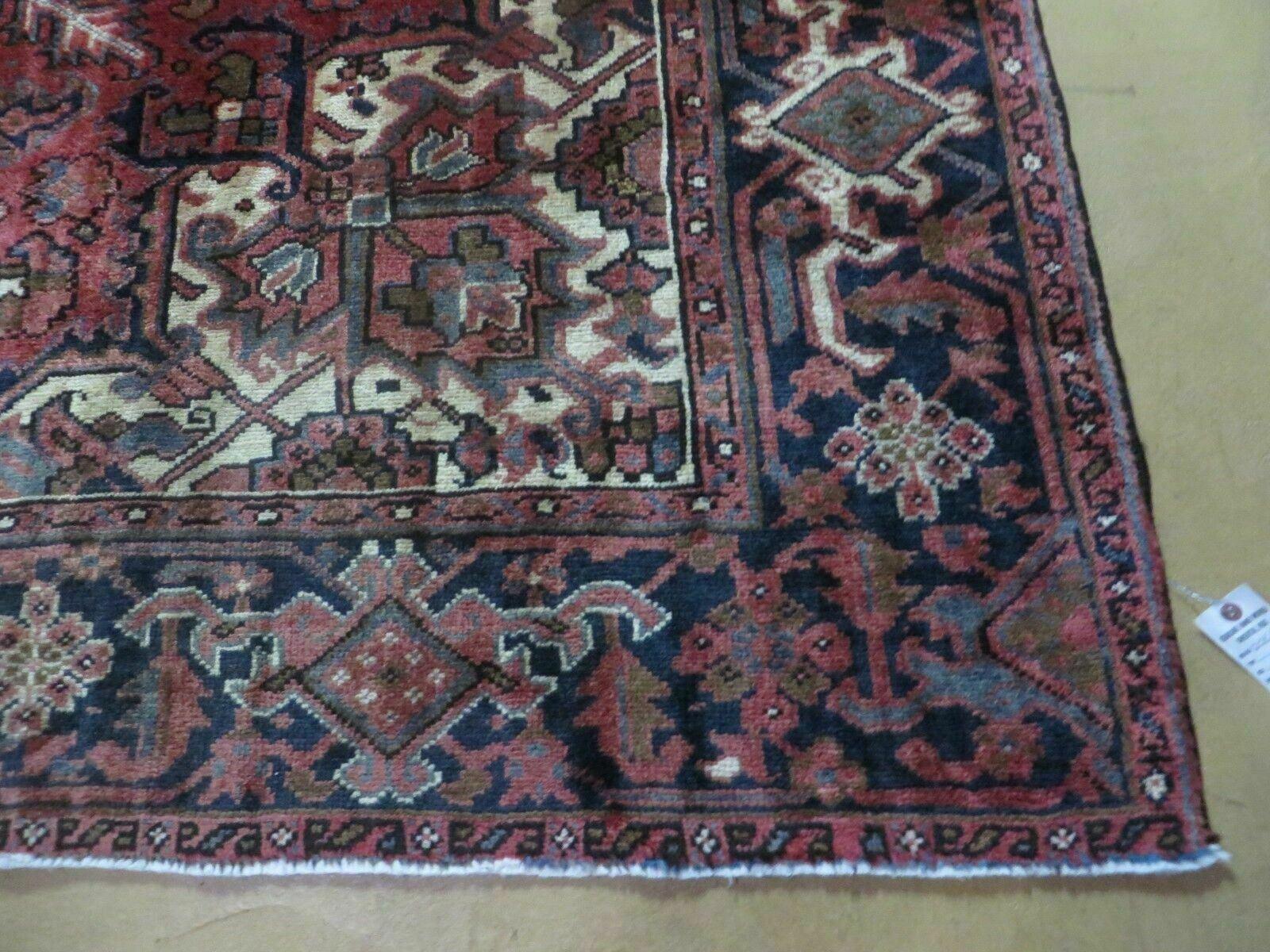 8' X 11' Vintage Handmade Turkish Wool Rug Nice - Jewel Rugs