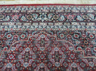 8' X 10' Vintage Fine Handmade Indian Amritsar Wool Rug Detailed Nice - Jewel Rugs