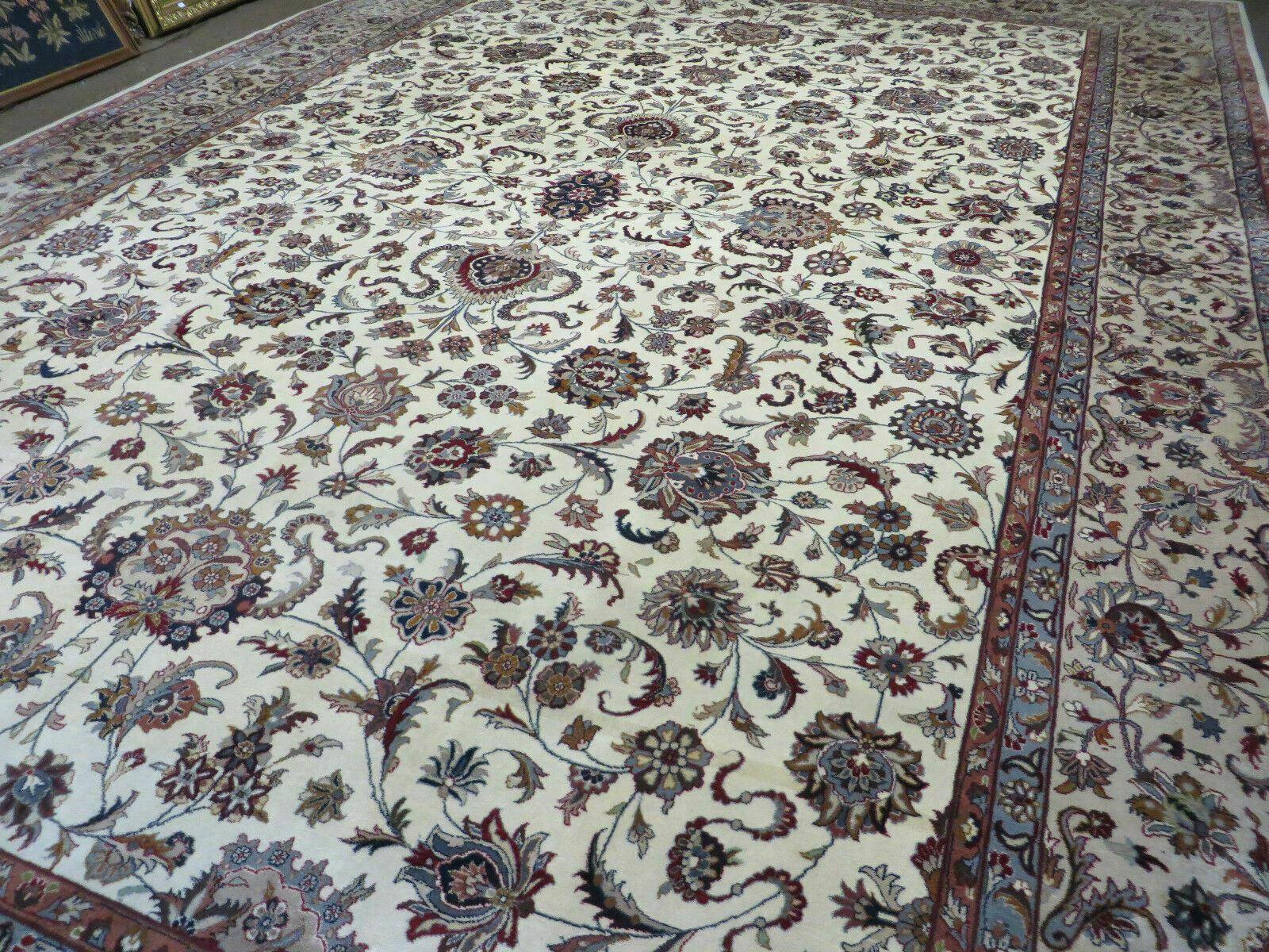 10' X 14' Vintage Handmade Pakistani Wool Rug Carpet Nice - Jewel Rugs