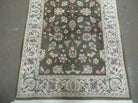 3' X 5' Handmade Indian Jaipur Wool Rug Carpet Nice # 844 Black - Jewel Rugs