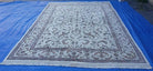 10' X 14' Handmade Oriental Wool Rug Silk Accents Floral Carpet - Jewel Rugs