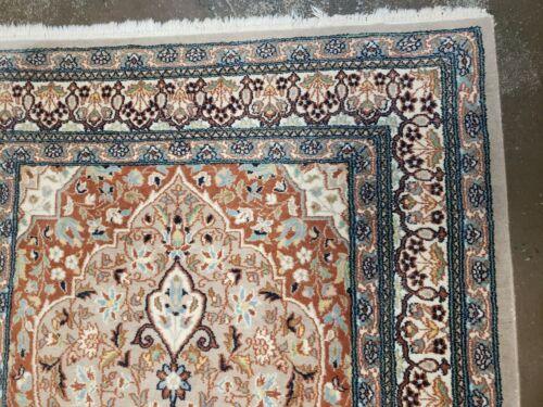 3' X 5' 3" Vintage Hand Made Oriental Floral Medallion Wool Rug Nice - Jewel Rugs