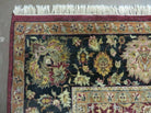 10' X 14' Vintage Handmade Indian Agra Wool Rug - Jewel Rugs