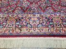 8' 8" X 10' 6" Karastan # 700 Red Saroukk # 785 Wool Rug American Made Beauty - Jewel Rugs