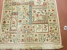 2' 5" X 12' Handmade India Floral Oriental Wool Runner Rug Horse Elephant Animal Pictorial Nice - Jewel Rugs