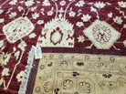 10' X 14' Vintage Handmade PESHAVAR CHOBI Pakistani Agra wool Carpet Nice - Jewel Rugs