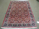 3' X 5' Handmade Knotted Indian Amritsar Floral Oriental Wool Red Rug Organic Nice - Jewel Rugs