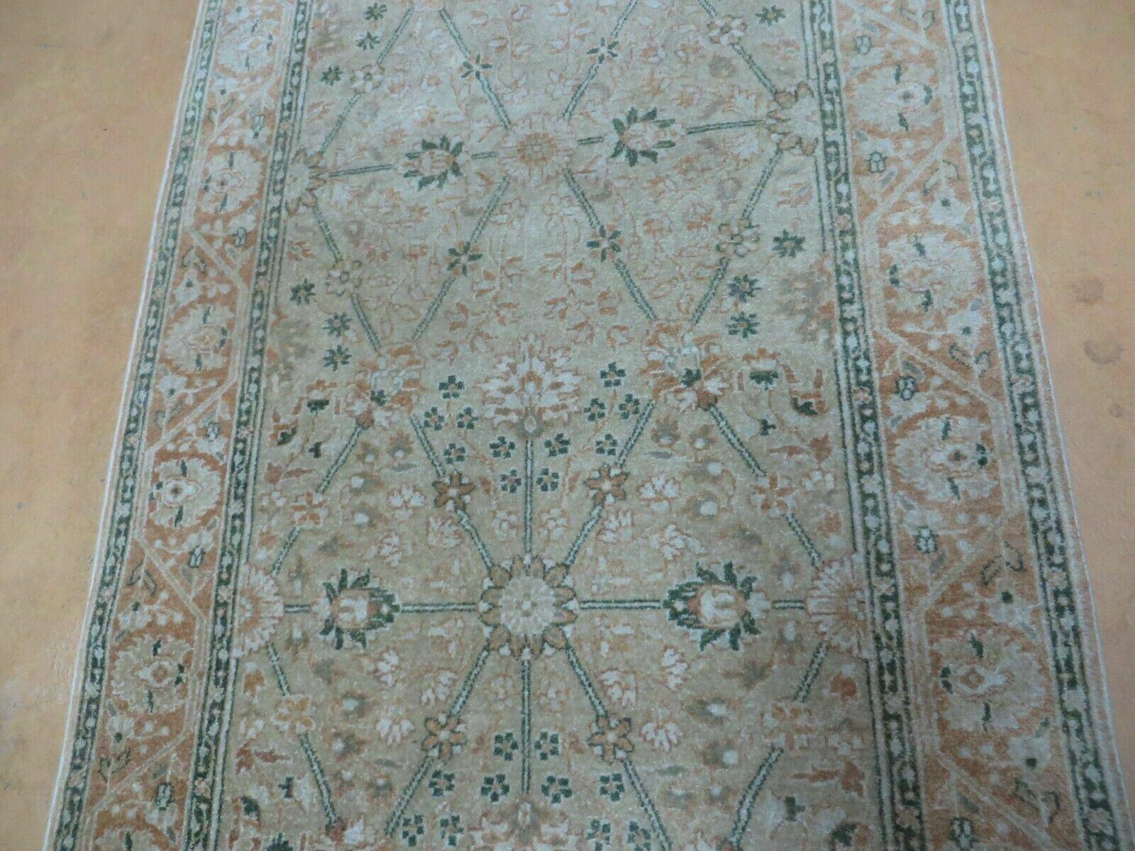 2' 8" X 12' SAFAVIEH Vintage Handmade Pakistan Wool Rug Runner Hand Knotted Wow - Jewel Rugs