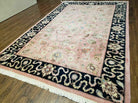 6' X 9' Vintage Handmade India Wool Rug Hunting Lion Birds Tree Of Life Salmon - Jewel Rugs