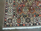 7' X 10' Antique Handmade Indian Wool Rug Floral Oriental Carpet Tribal Nice - Jewel Rugs