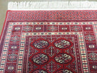 3' X 5' Vintage Fine Handmade Turkoman Bokhara Yamud Rug Carpet Nice - Jewel Rugs