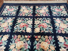 5' 9" X 9' American Made Karastan Flower Garden of Eden 509/9942 Wool Rug - Jewel Rugs