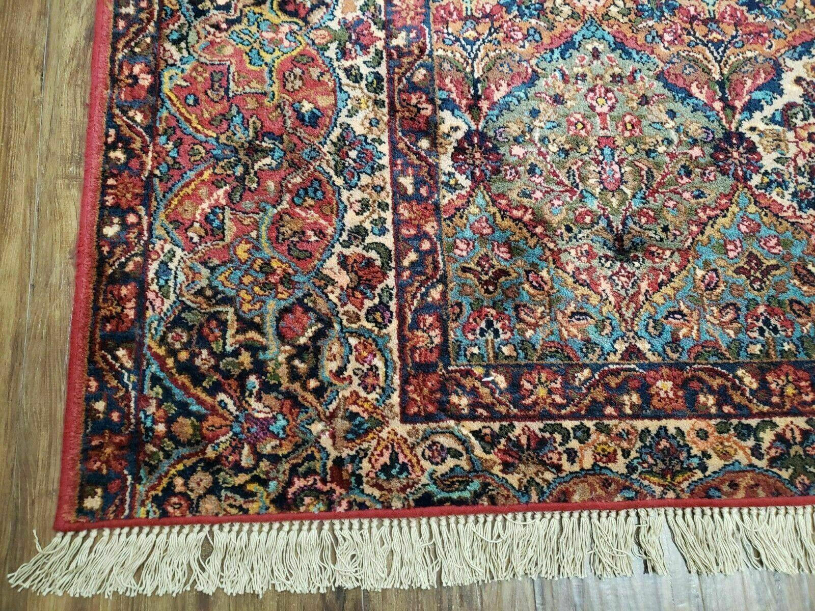 10' X 13' Karastan Kirman Multicolor Panel # 717 American Made Wool Rug Resized - Jewel Rugs