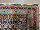 4' X 6' Antique 1880s Handmade Caucasian Kuba Wool Rug Carpet Highly Detailed - Jewel Rugs