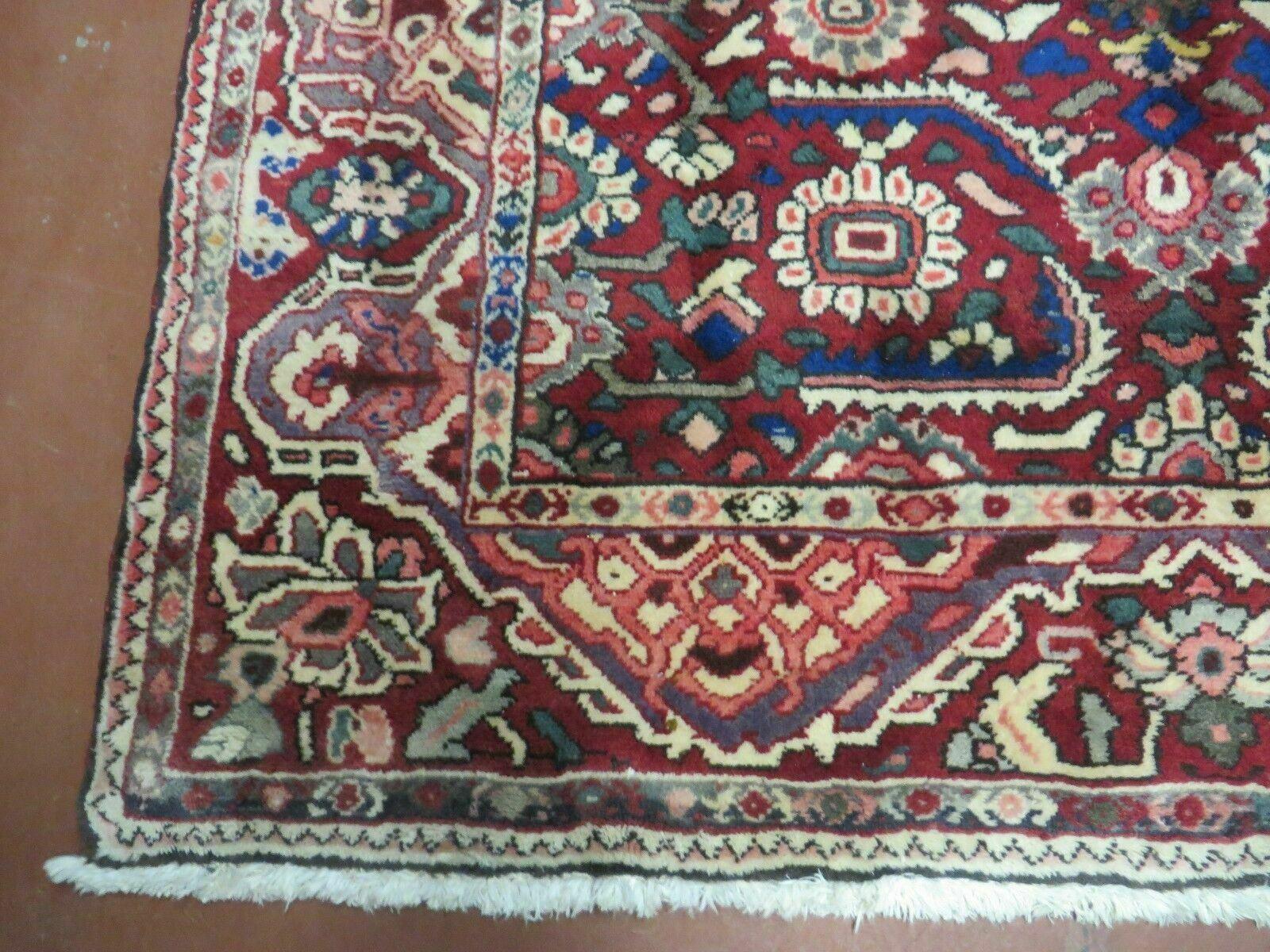 5' X 9' Antique Handmade Turkish Wool Veg Dyes Rug Nice # 107 - Jewel Rugs