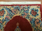 2' X 4' Handmade Chinese Floral Oriental Wool Rug Carpet Nice Red - Jewel Rugs