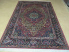 4' 3" X 6' Karastan Medallion Kirman Pattern # 700-718 Wool Rug USA Beauty - Jewel Rugs