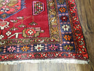 Semi Antique Persian Karajeh Runner Rug, Hand-Knotted, Wool, Medallions, 4'4" x 11' - Jewel Rugs