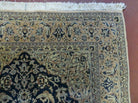 4' X 6' Handmade Ultra Fine India Floral Oriental Wool Silk Rug Hand Knotted - Jewel Rugs