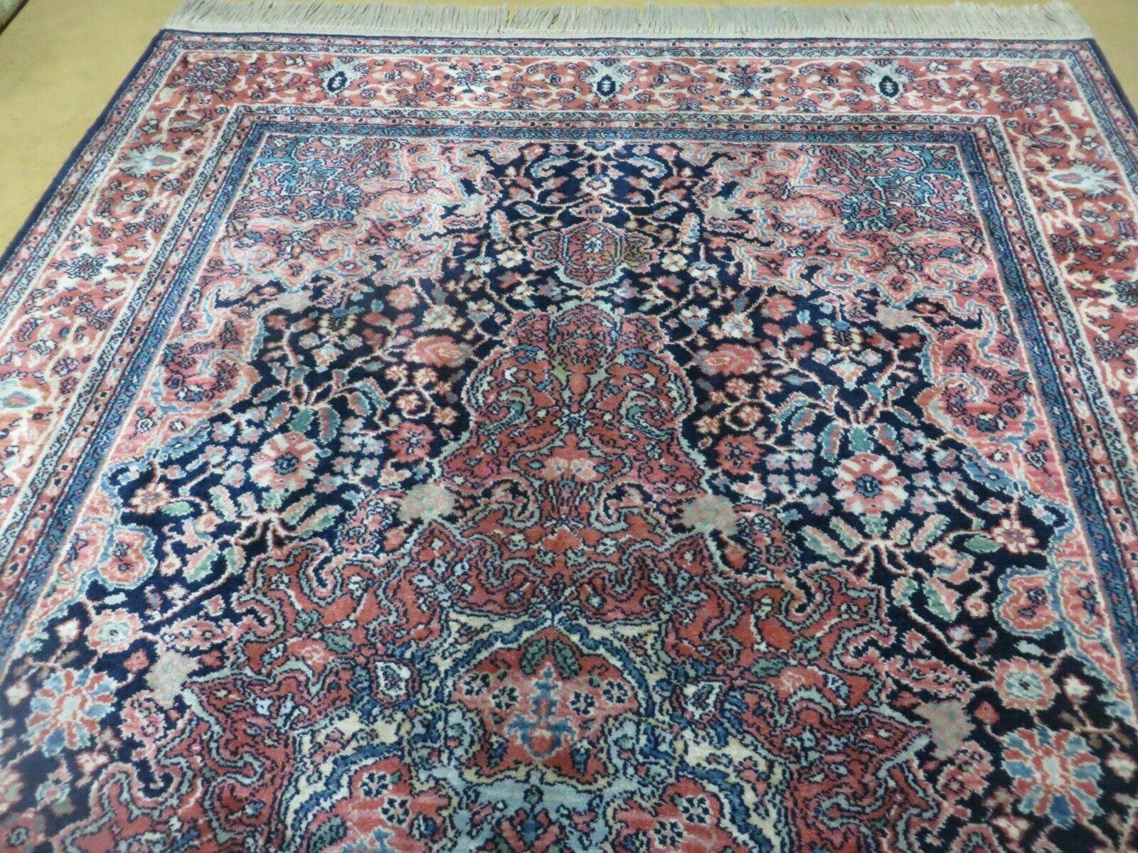 5' 9" X 9' Vintage Karastan Medallion # 741 American Made Wool Rug Nice - Jewel Rugs