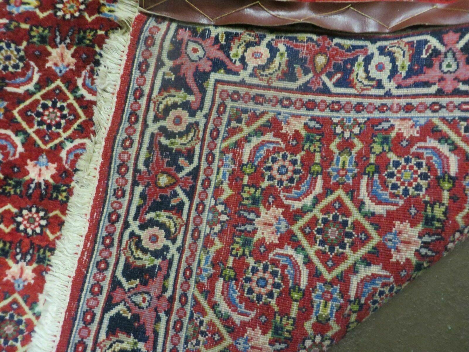 3' X 5' Handmade Knotted Indian Amritsar Floral Oriental Wool Red Rug Organic Nice - Jewel Rugs