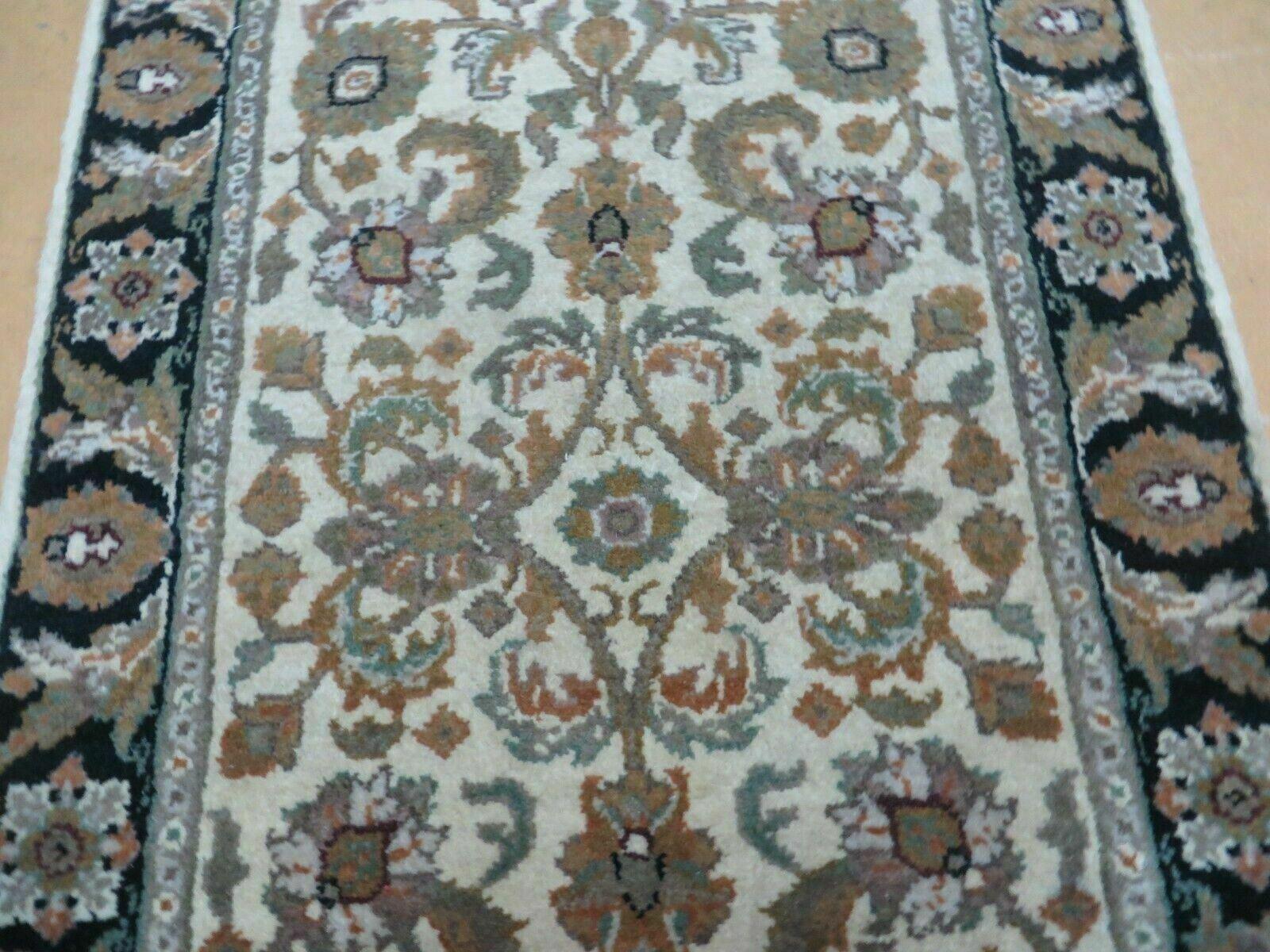 2' X 3' Handmade Indian Wool Rug Carpet Nice - Jewel Rugs