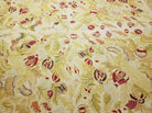 9' X 11' Handmade Chinese Needlepoint Wool Floral Rug Carpet Rose Garden Chic - Jewel Rugs