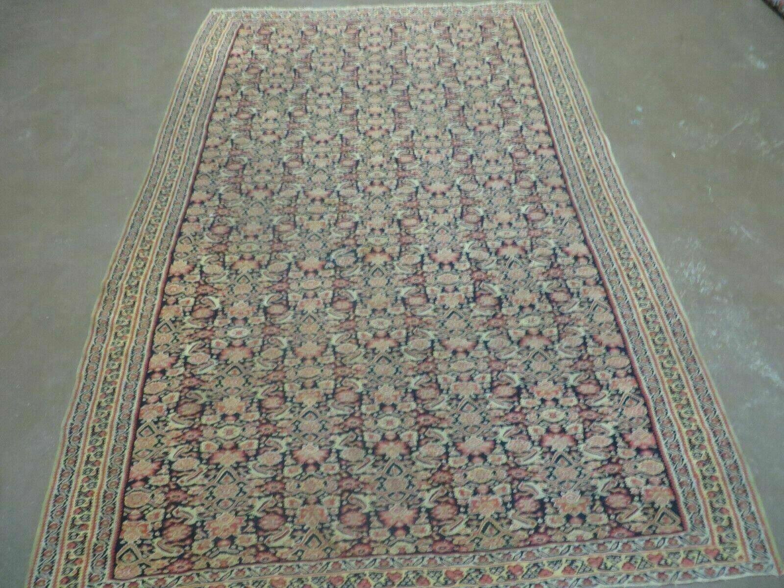 4' X7' Antique Handmade Turkish Wool Kilim Soumak Flat Weave Rug Tribal Organic - Jewel Rugs